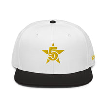 100% D.P 5 Star Level Flat #3 Embroidery Snapback Hat