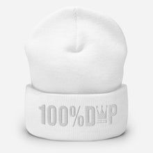 100% D.P BOLD Logo Flat Embroidery 1 Cuffed Beanie
