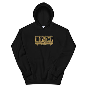 100% D.P DOMINANCE PROMINENCE GOLD LOGO TAG Unisex Hoodie