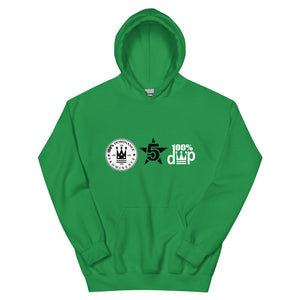 100% D.P Stand Out (Front & Rear print) Unisex Hoodie