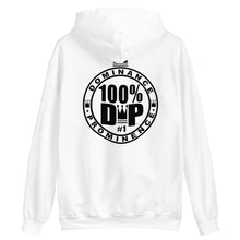 100% D.P Bold Circle Crown (Front & Rear print) Unisex Hoodie
