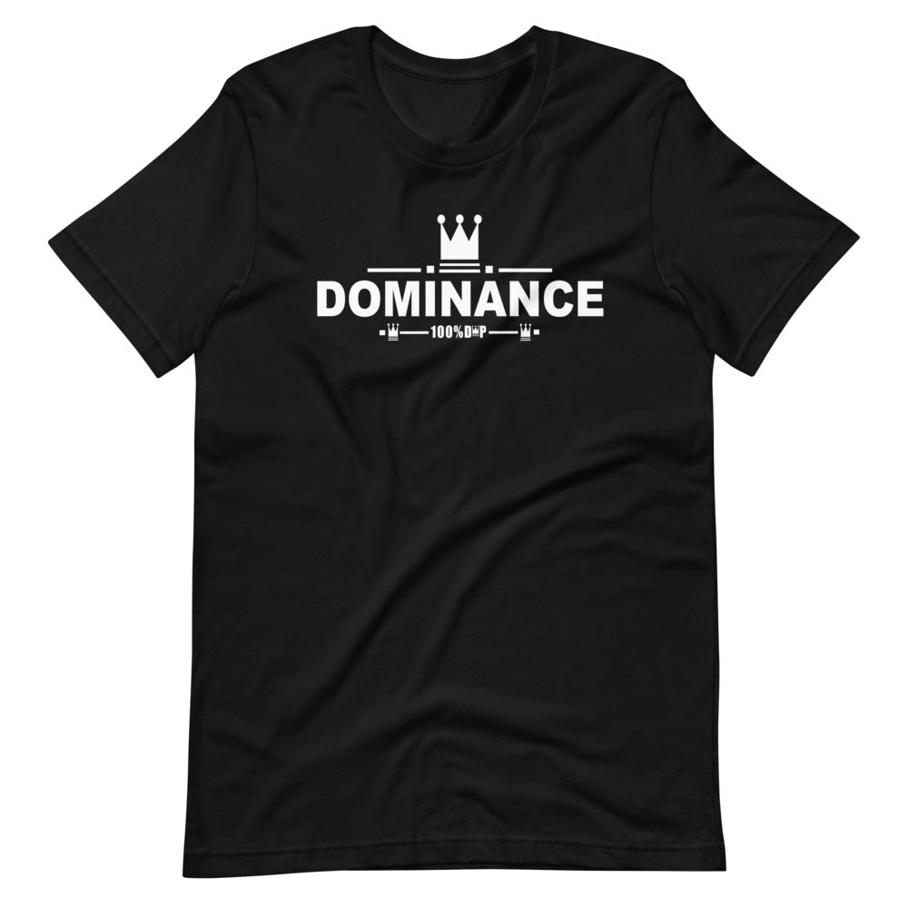 100% D.P Top Rank (word) DOMINANCE Short-Sleeve Unisex T-Shirt
