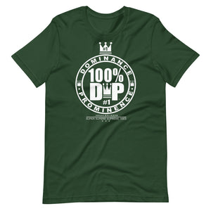100% D.P Bold Circle Crown 2 Short-Sleeve Unisex T-Shirt