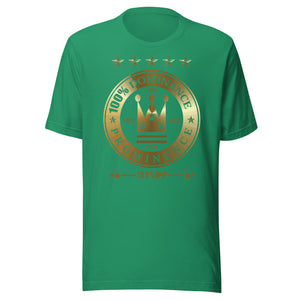 100% D.P 5 STAR Level GOLD Unisex t-shirt