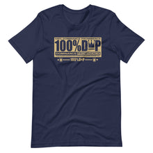 100% D.P DOMINANCE PROMINENCE Gold Logo Tag Short-Sleeve Unisex T-Shirt