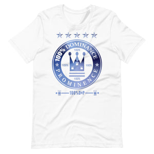 100% D.P 5 STAR LEVEL (blue) Unisex t-shirt